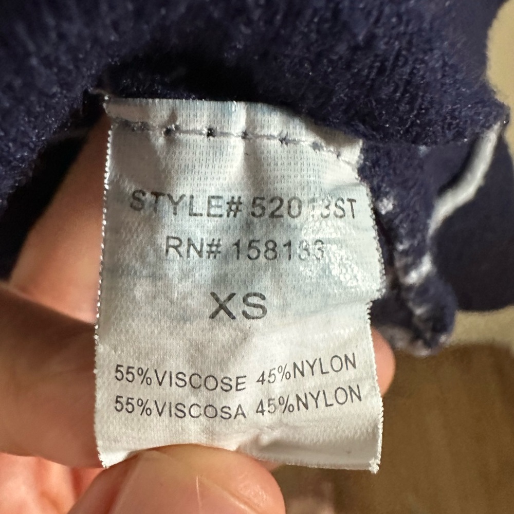 Navy Striped Sweater - Picture 6 of 6
